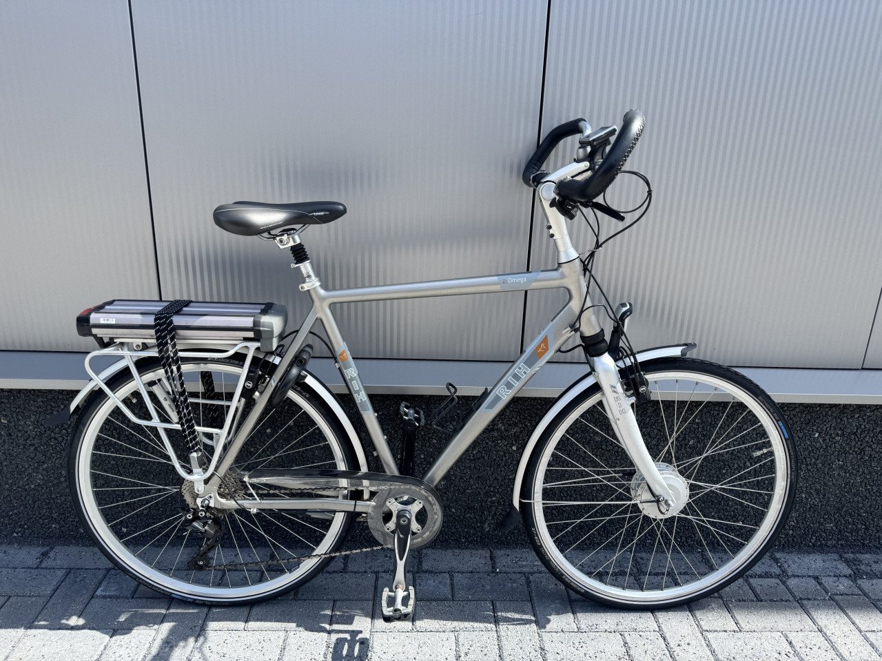 Zeer nette Rih Z-Omega elektrische herenfiets 60cm