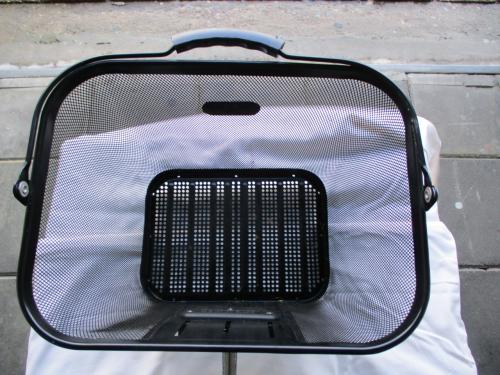 Zgan grote mand voor stuurbevestiging fiets met cijferslot