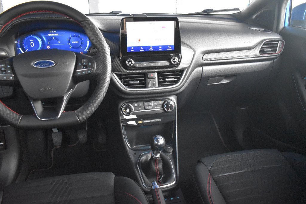 Ford Puma 1.0 ecoboost hybrid st-line | half-leder | navigatie | apple carp