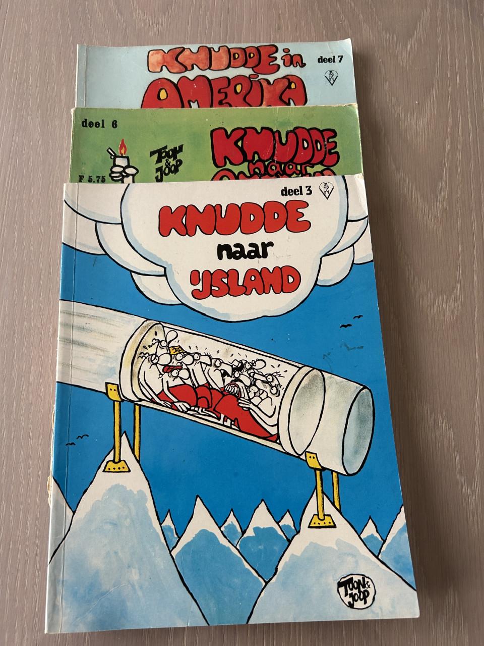 Stripboeken joop klepzeiker en knudde