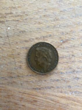 Munt stuiver 5 cent 1948