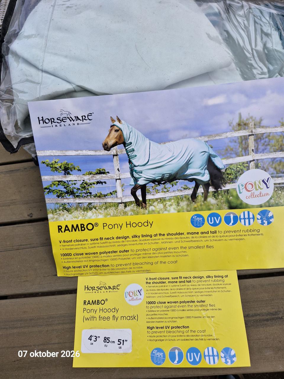 Diverse shetlandpony dekens