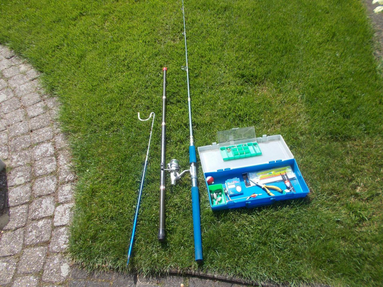 Complete binnenwater hengelset direct visklaar