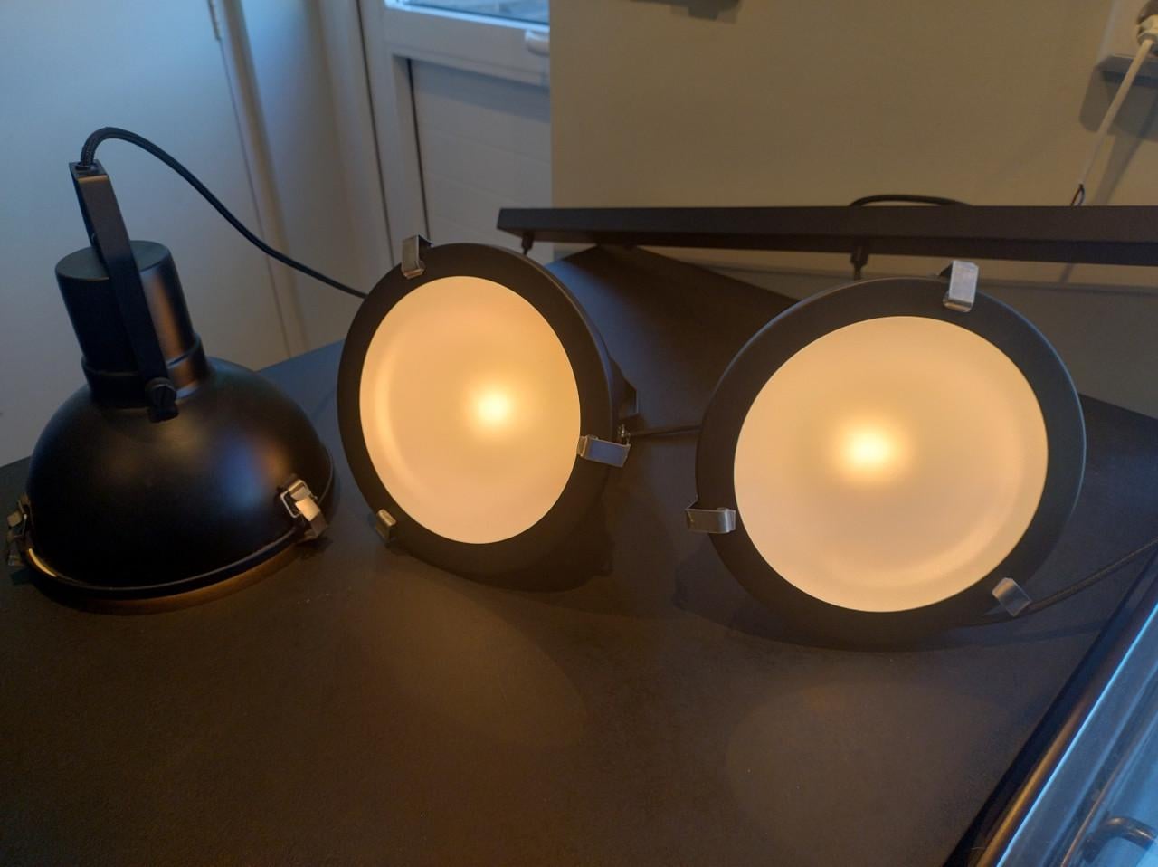 Hanglamp Industrieel zwart metaal