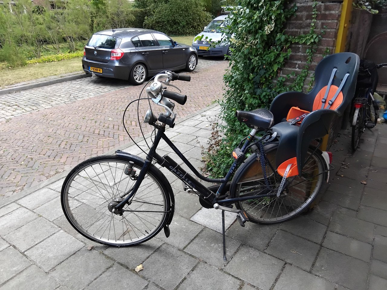 Gazelle Accent met kinderzitje