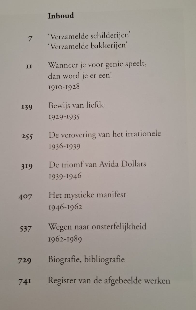 Salvador Dali, 1904-1989, Het geschilderde werk, Deel 1, 1904-1946