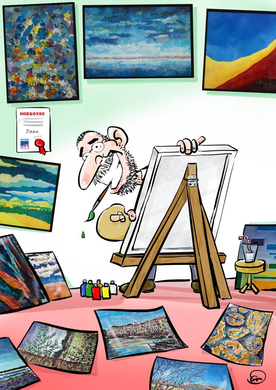 Origineel kado: laat een karikatuur tekenen!
