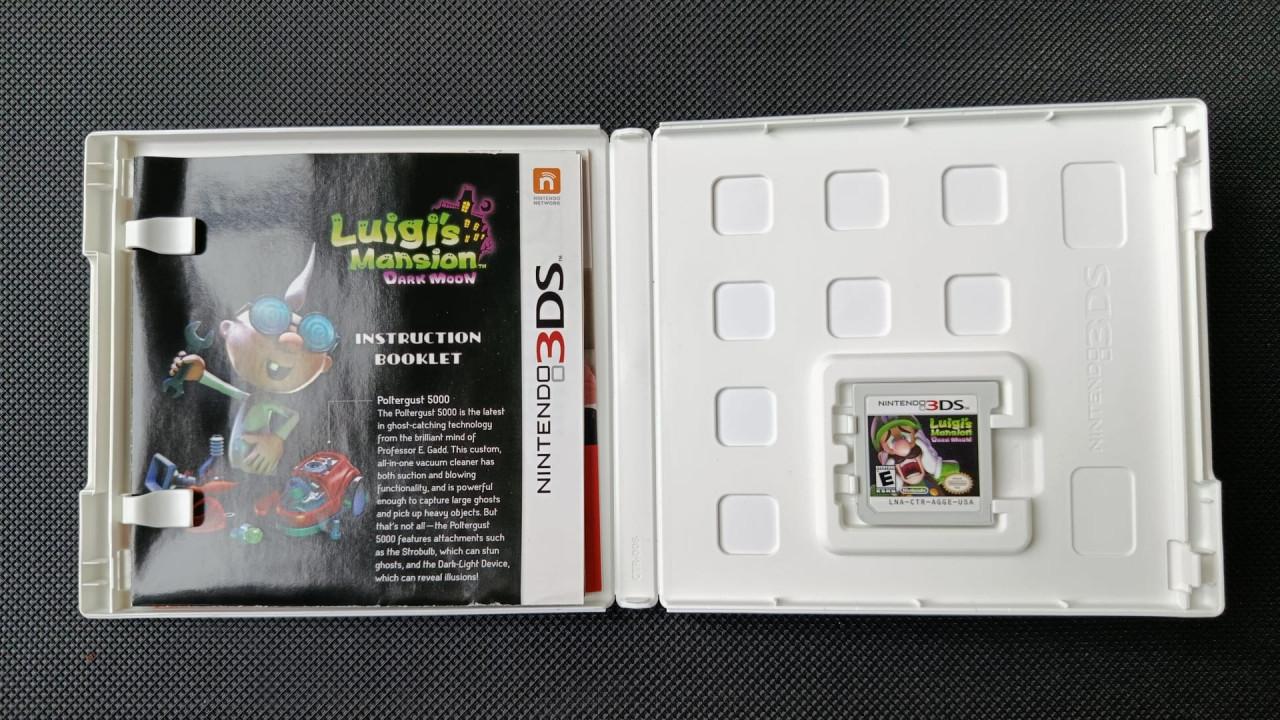 Nintendo 3DS Luigi's Mansion Dark Moon