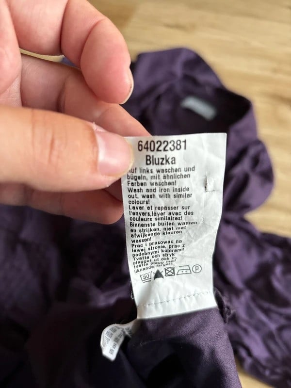 Ulla Popken blouse paars 46/48 👚