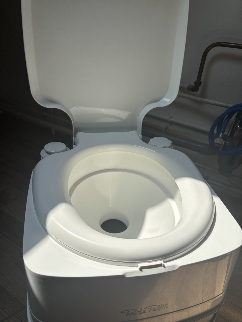 Porta potti toilet