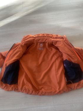 Oranje winterjas Human Nature Mt M