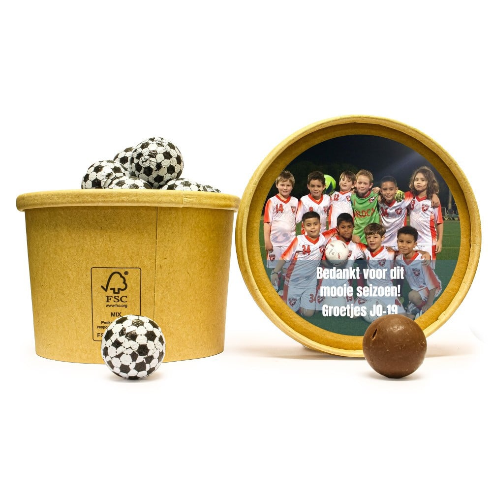Voetbal traktatie goal