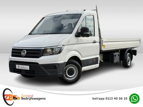 Volkswagen Crafter 35 2.0 tdi l3 open laadbak | pick up | 3t trekgew. | nav