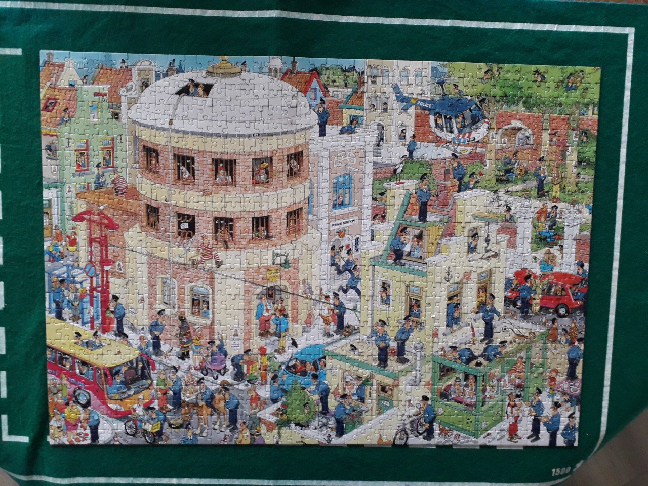 Jan van Haasteren puzzel : DE ONTSNAPPING