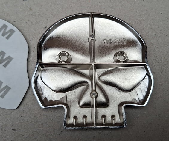 Harley Davidson Willie Skull Embleem