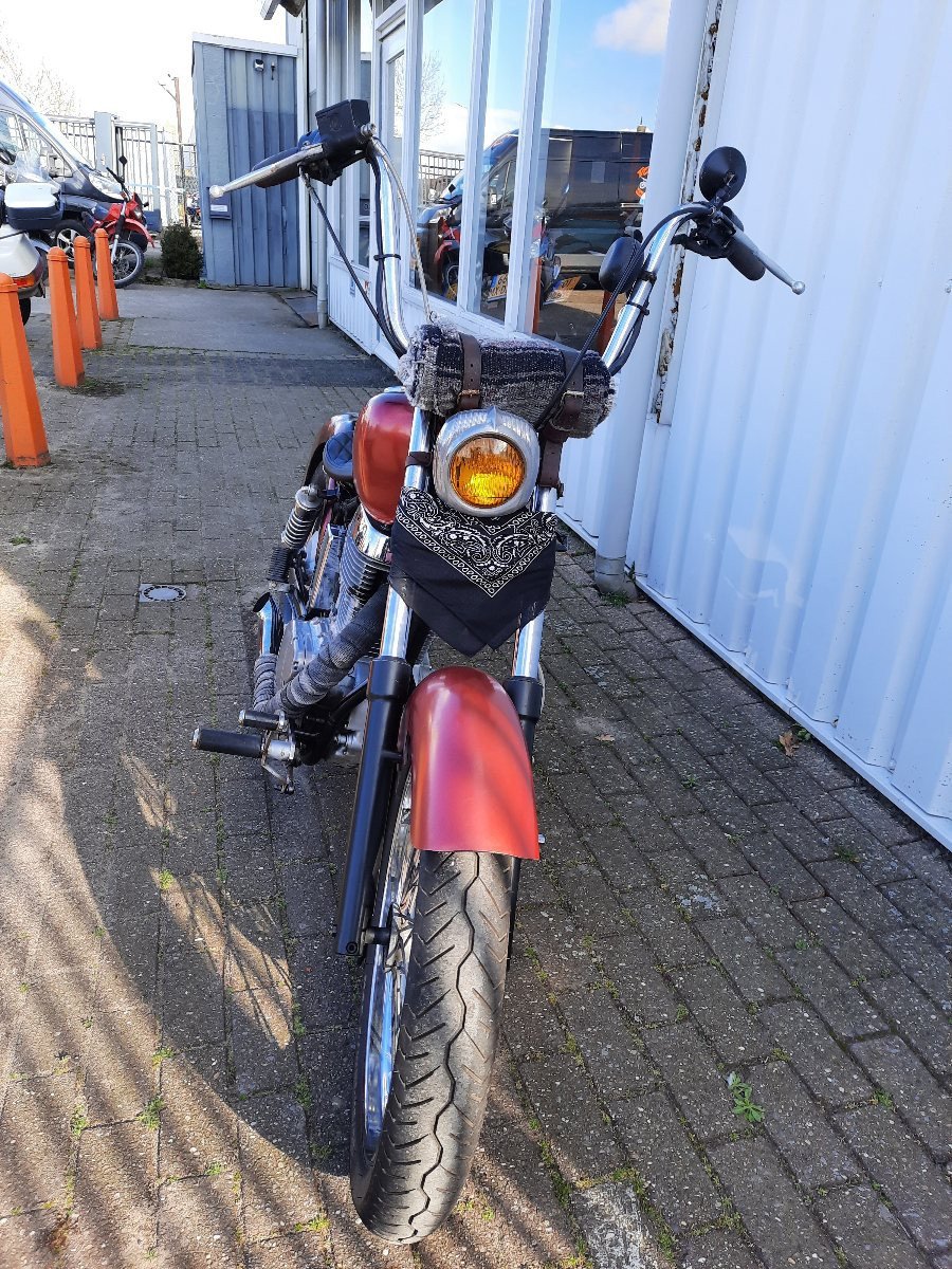 Suzuki LS650 bobber