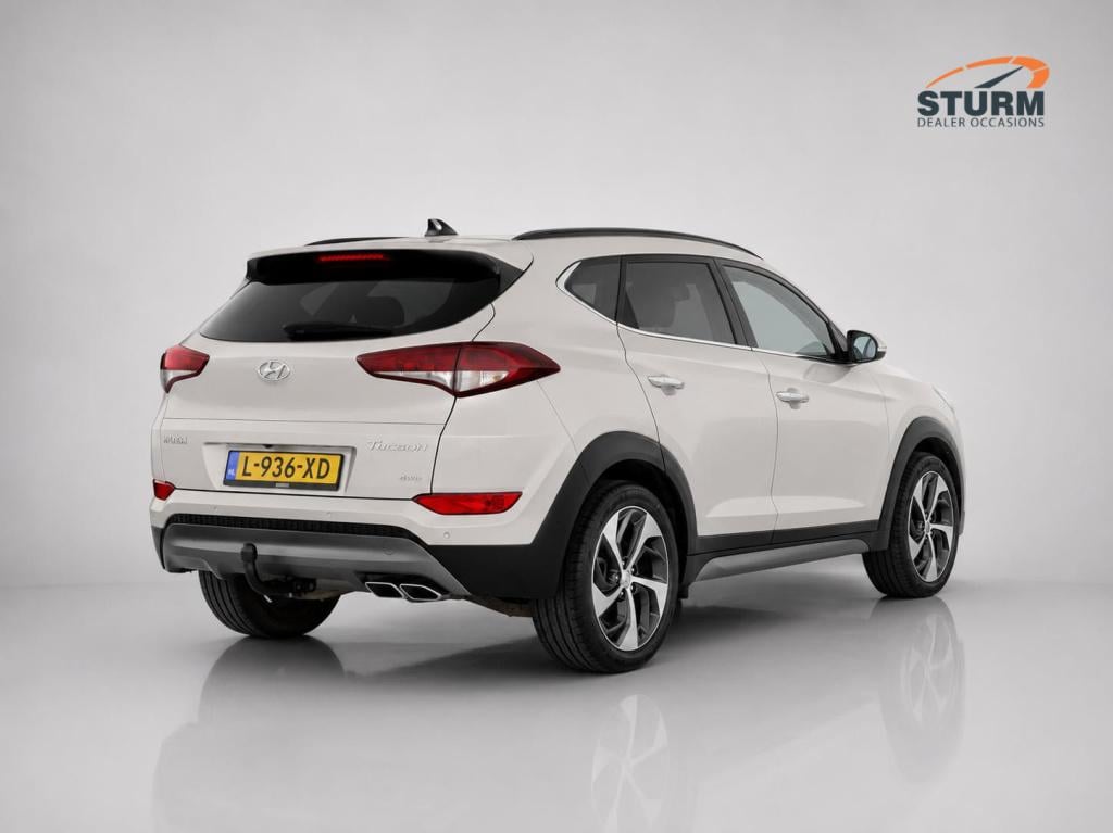 Hyundai Tucson 1.6 t-gdi premium 4wd automaat incl. trekhaak + panodamadak!