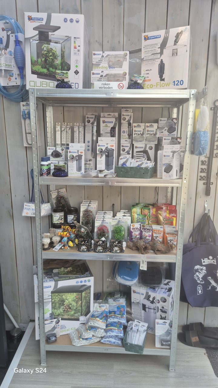 Aquarium spullen 50% korting