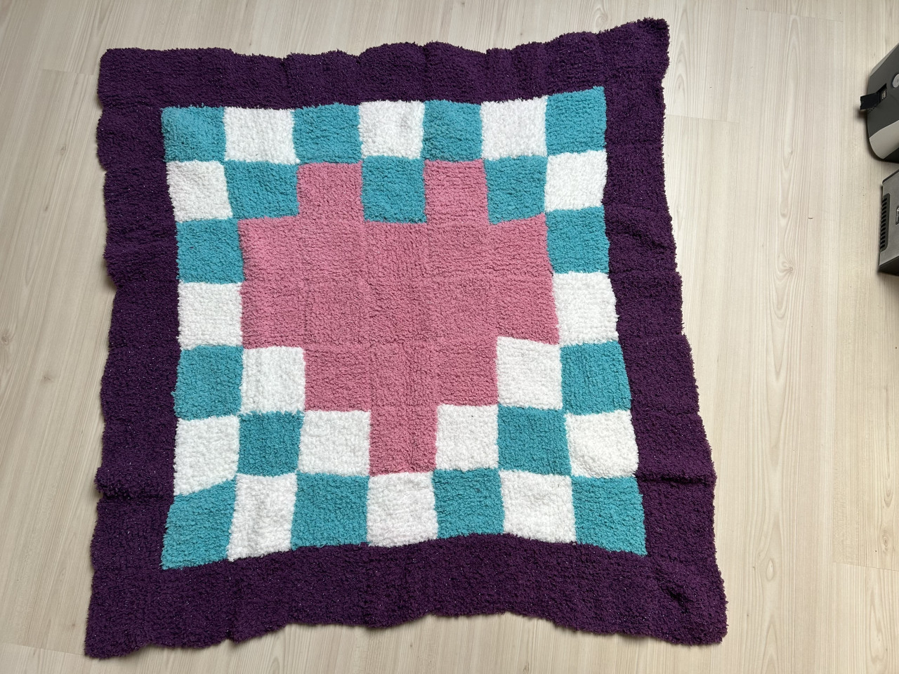 Gebreid (baby) dekentje