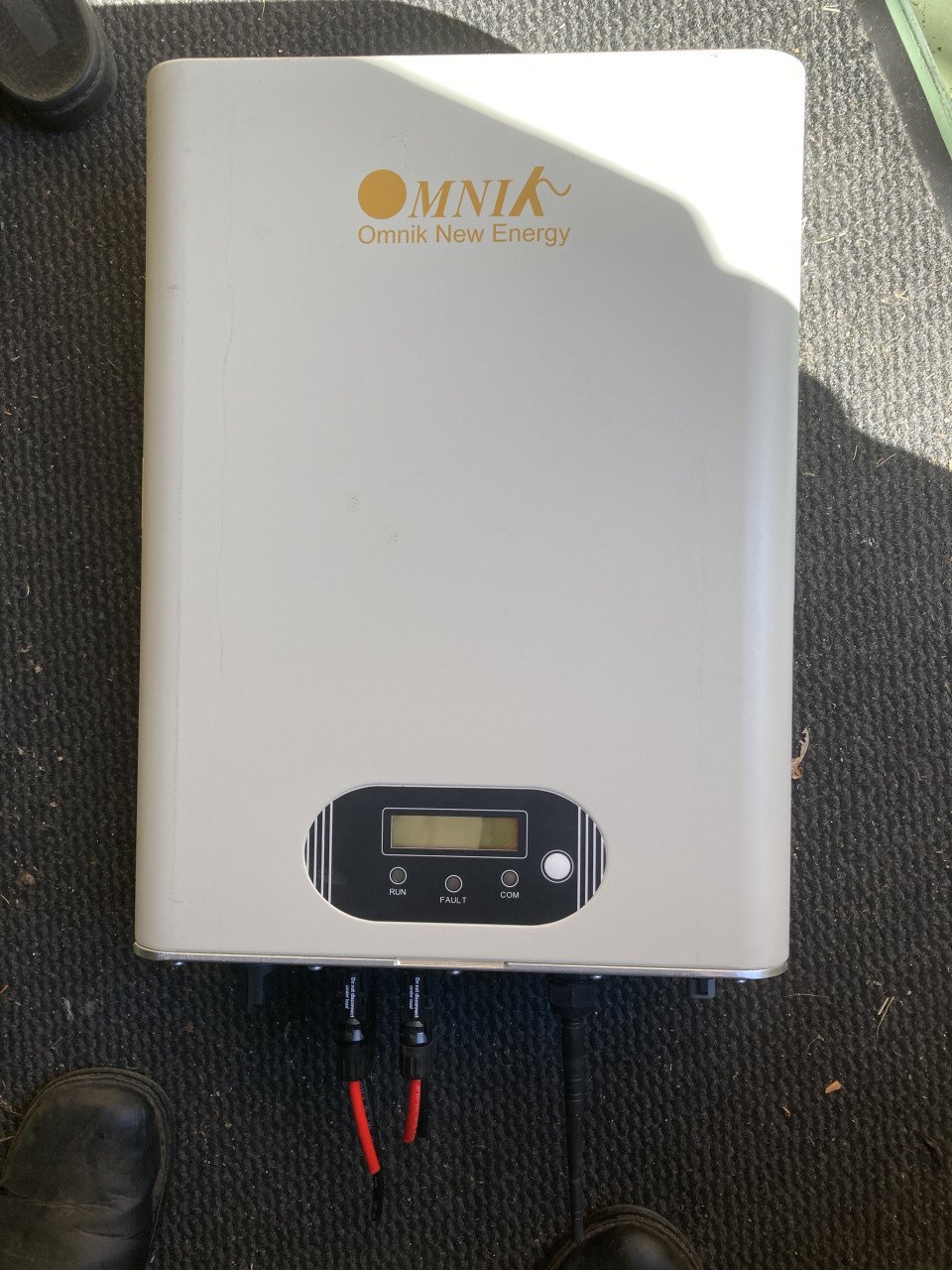 Omvormer voor zonnepanelen