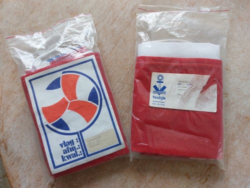 2x nieuwe bootvlaggen