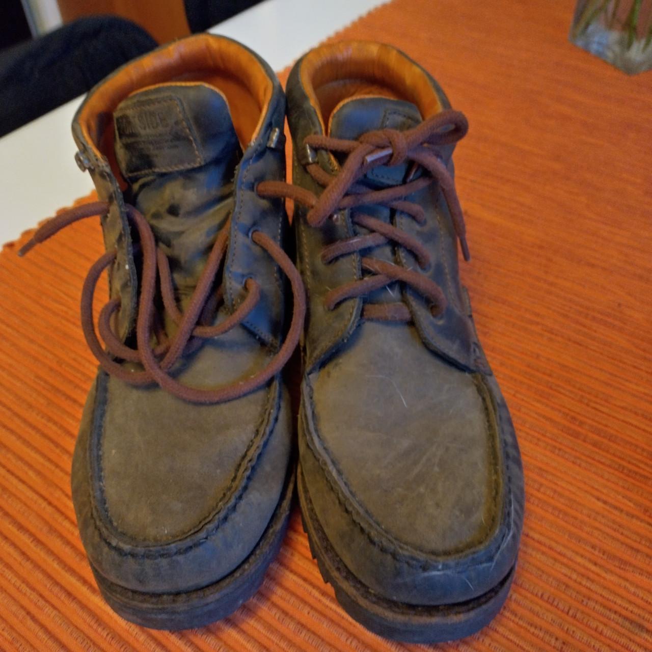 40 Leren wandelschoenen Portside Donker bruin