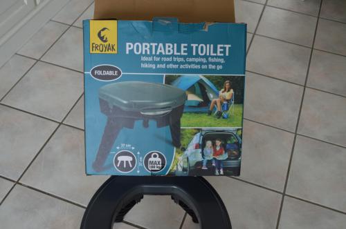 Camping toilet ongebruikt