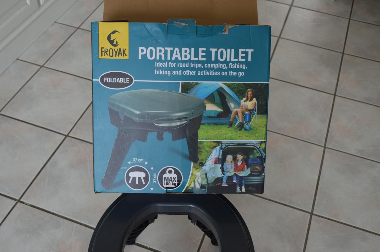 Camping toilet ongebruikt