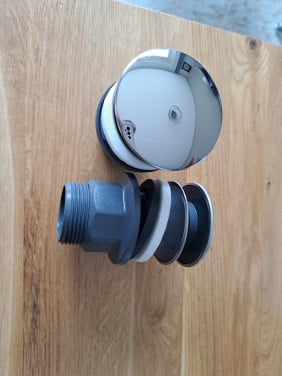 2x push up waste merk Grohe