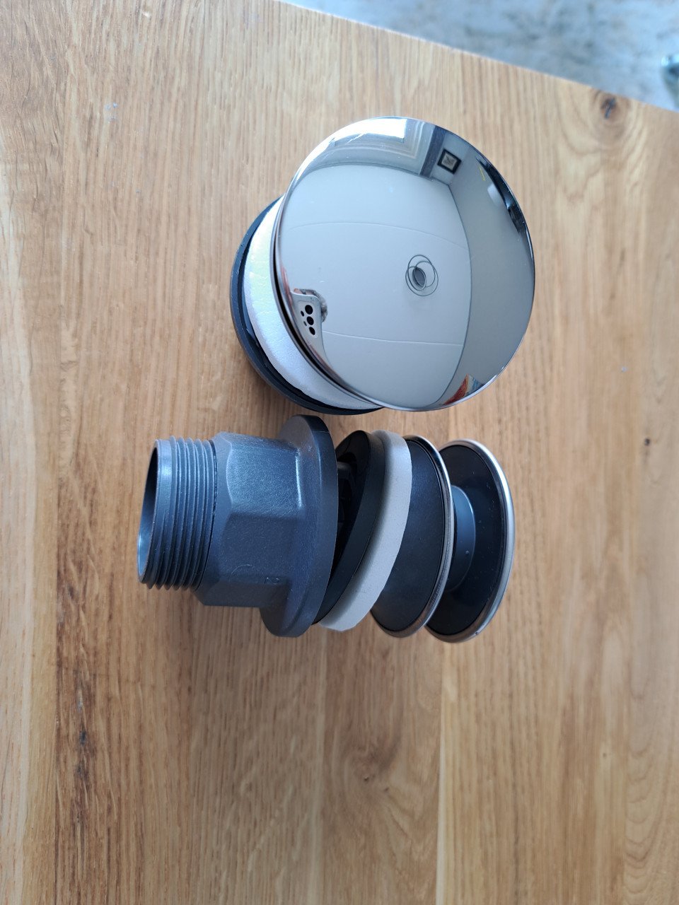 2x push up waste merk Grohe