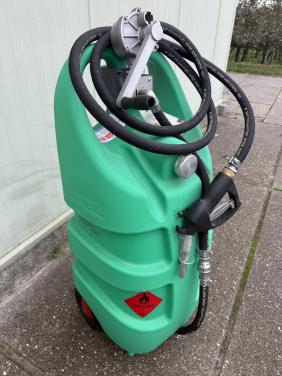 Mobiele brandstoftank voor benzine 110 liter jerrycan