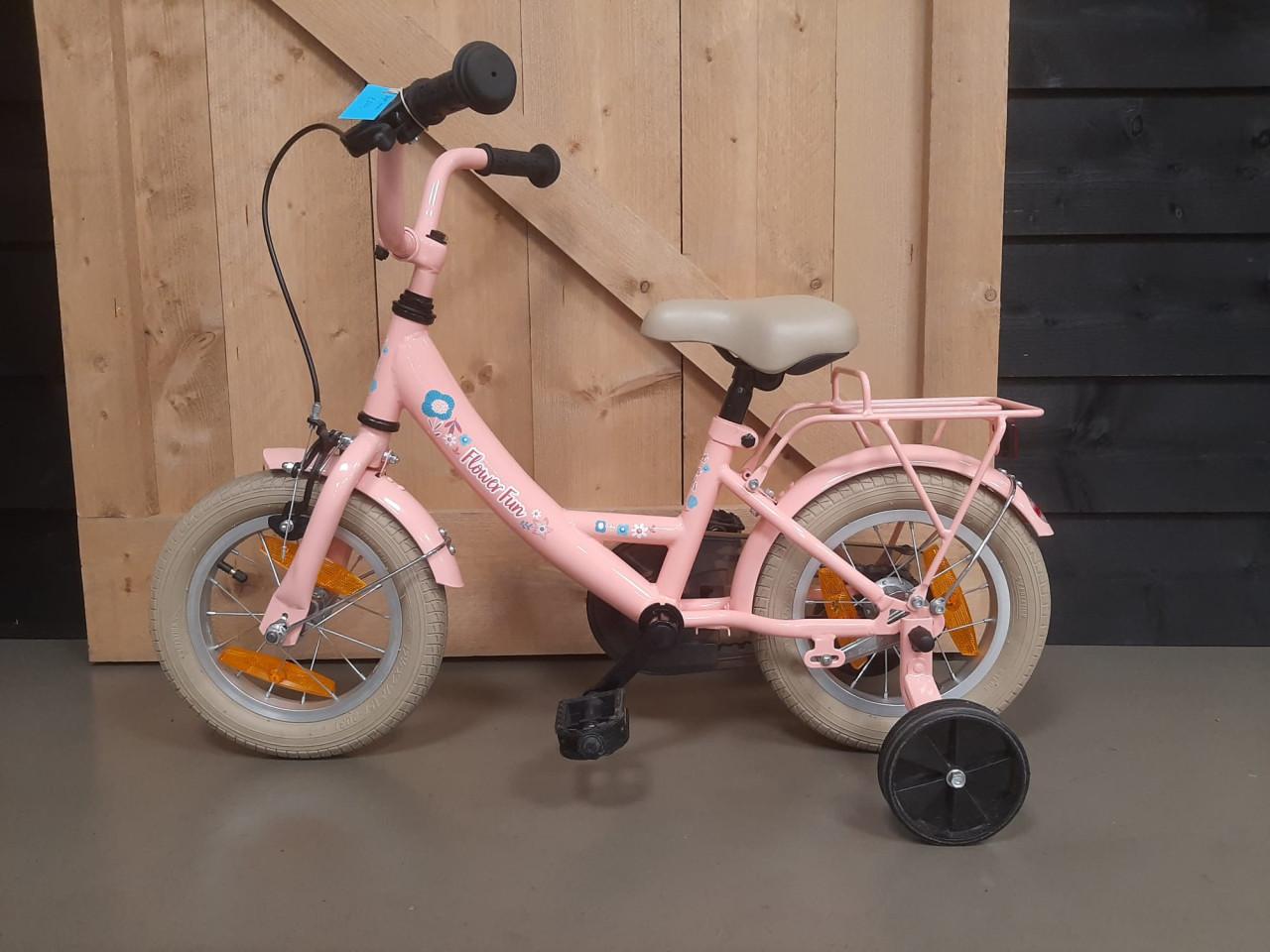 Bijna nieuwe 12,5 inch Bike Fun Flower Fun