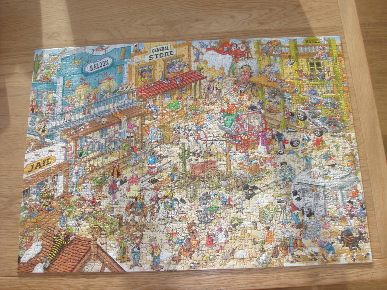 Te koop Complete comic puzzel Movie set Ray Nicholsons 1000 stukjes