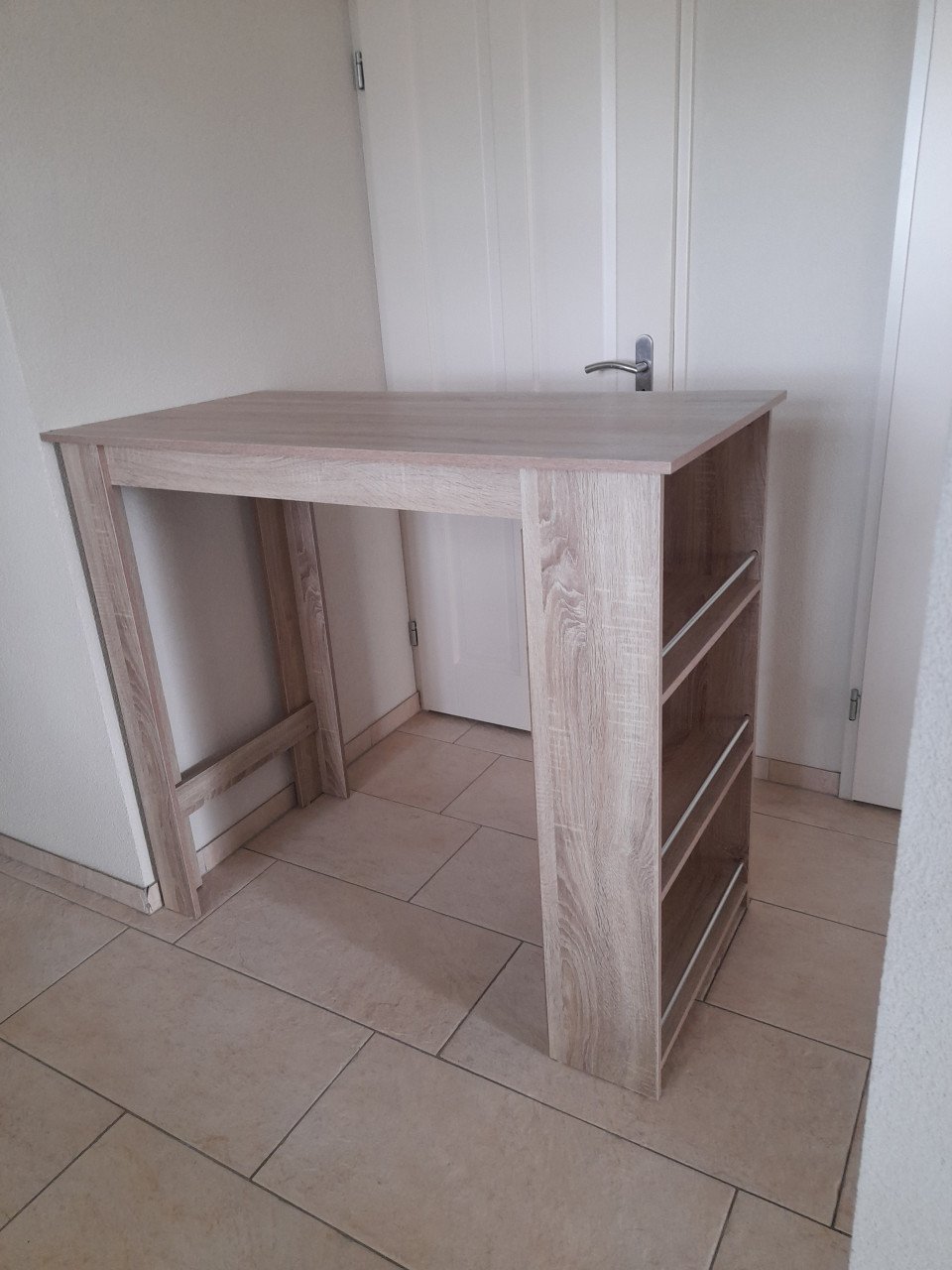 Bartafel 60 x 120 x 108H  (Blad is netjes)
