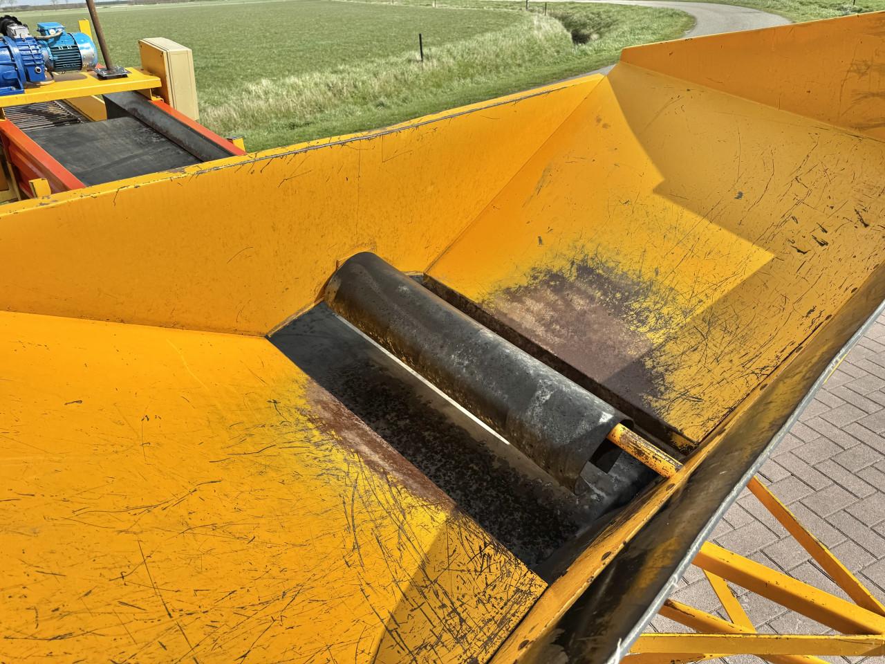 Climax CSB280 stortbak met zeefband