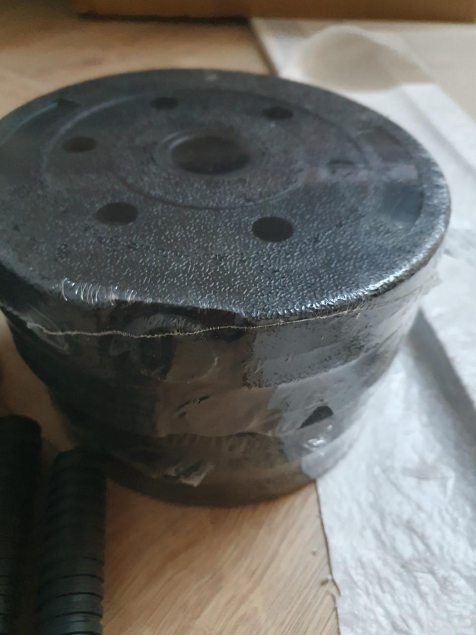 Fitby dumbbellset 15 kg nieuw | halters / fitnessgewichten