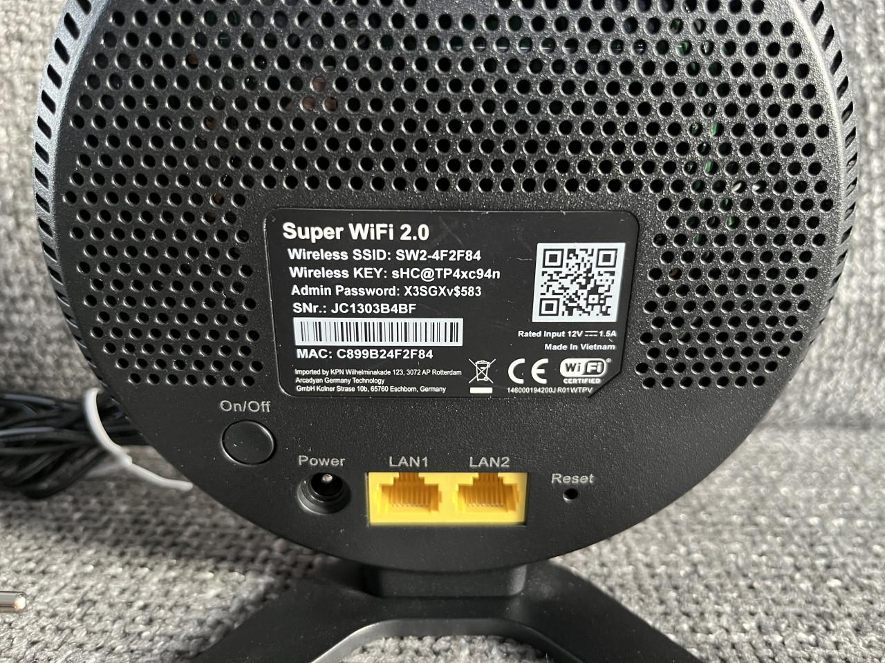KPN Super Wifi 2 punt
