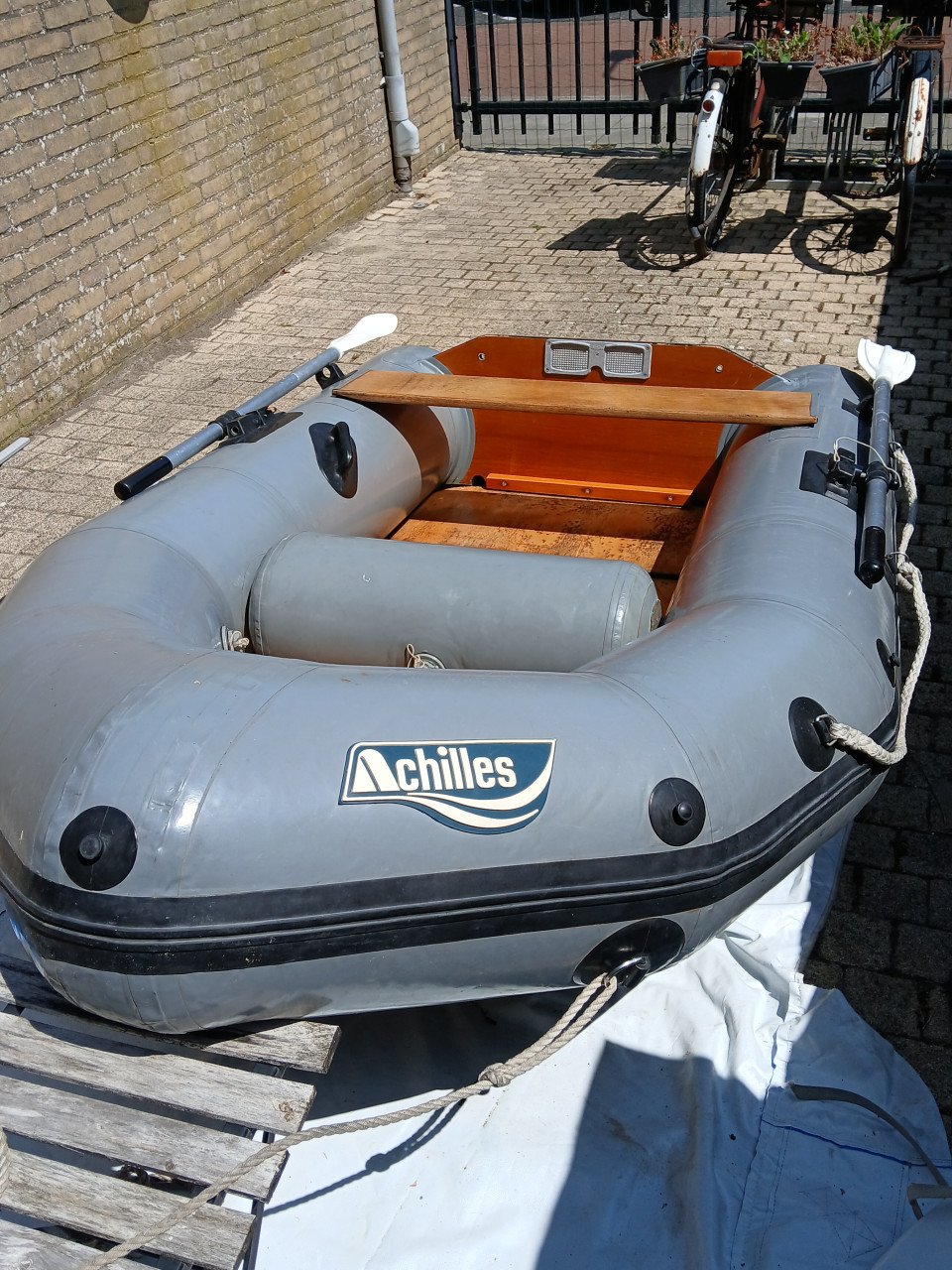 Hypalon rubberboot