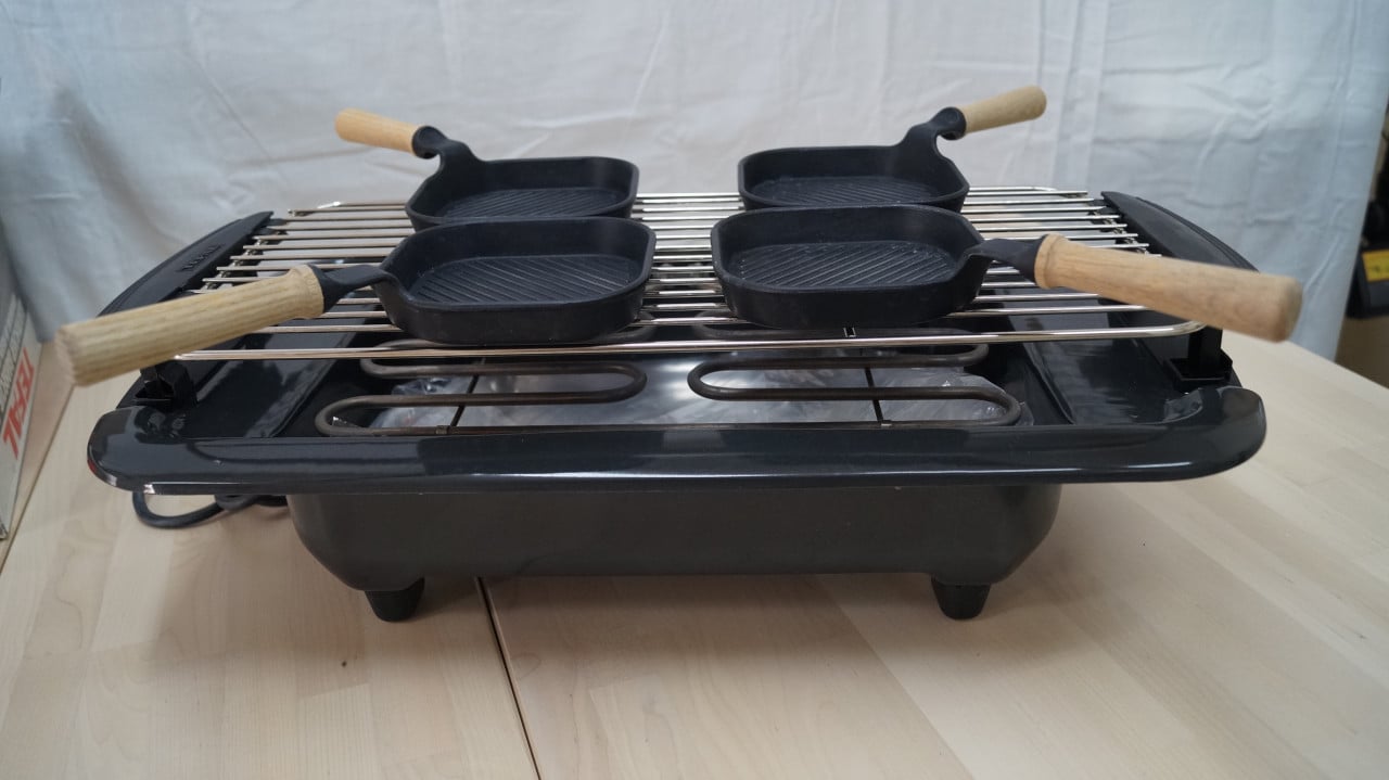 Tefal elektrische tafel barbecue voor binnen en buiten.