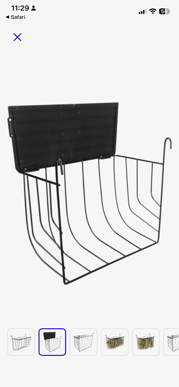 Trixie hooiruif hangend met deksel 25x12x18