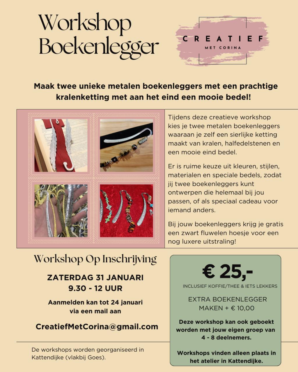 31 jan. 26 - Workshop Boeklegger