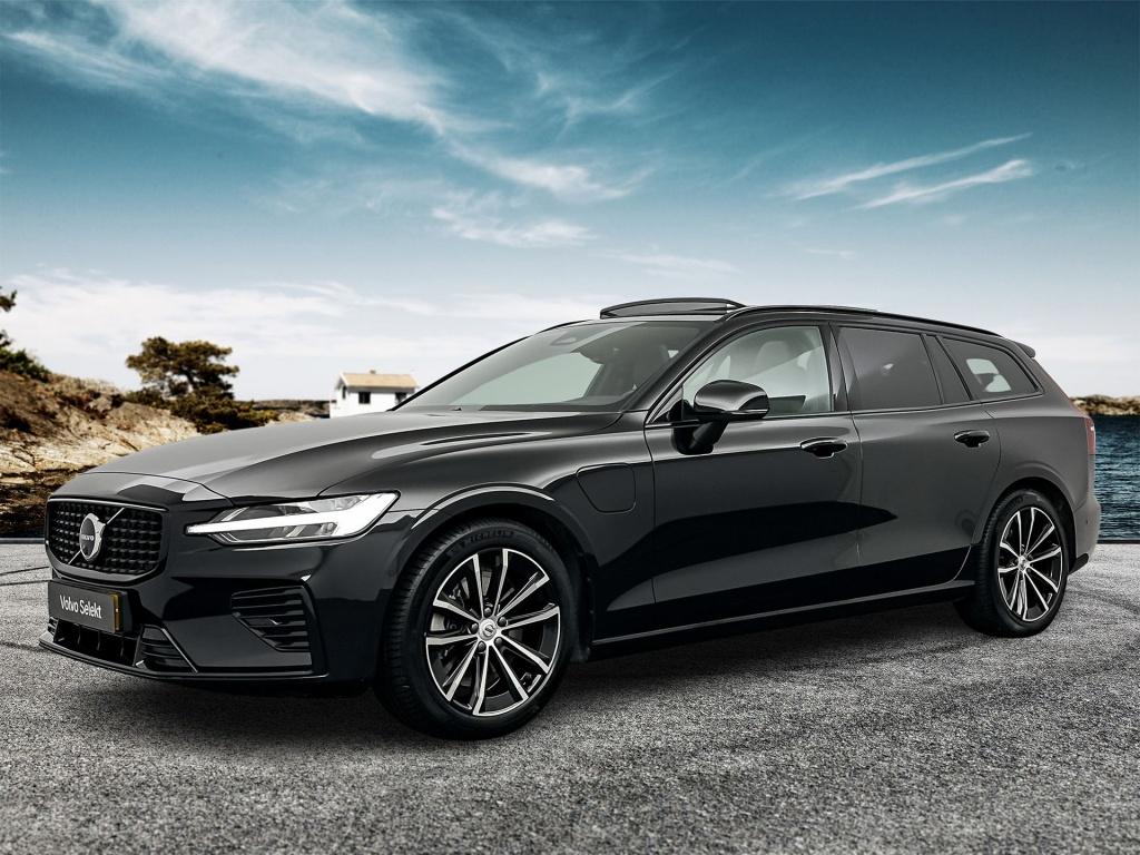 Volvo V60 t8 455pk recharge plus dark| pano| trekhaak| 360camera|