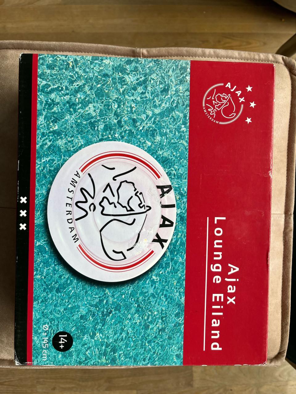Ajax Lounge Eiland - Opblaasbaar drijvend eiland