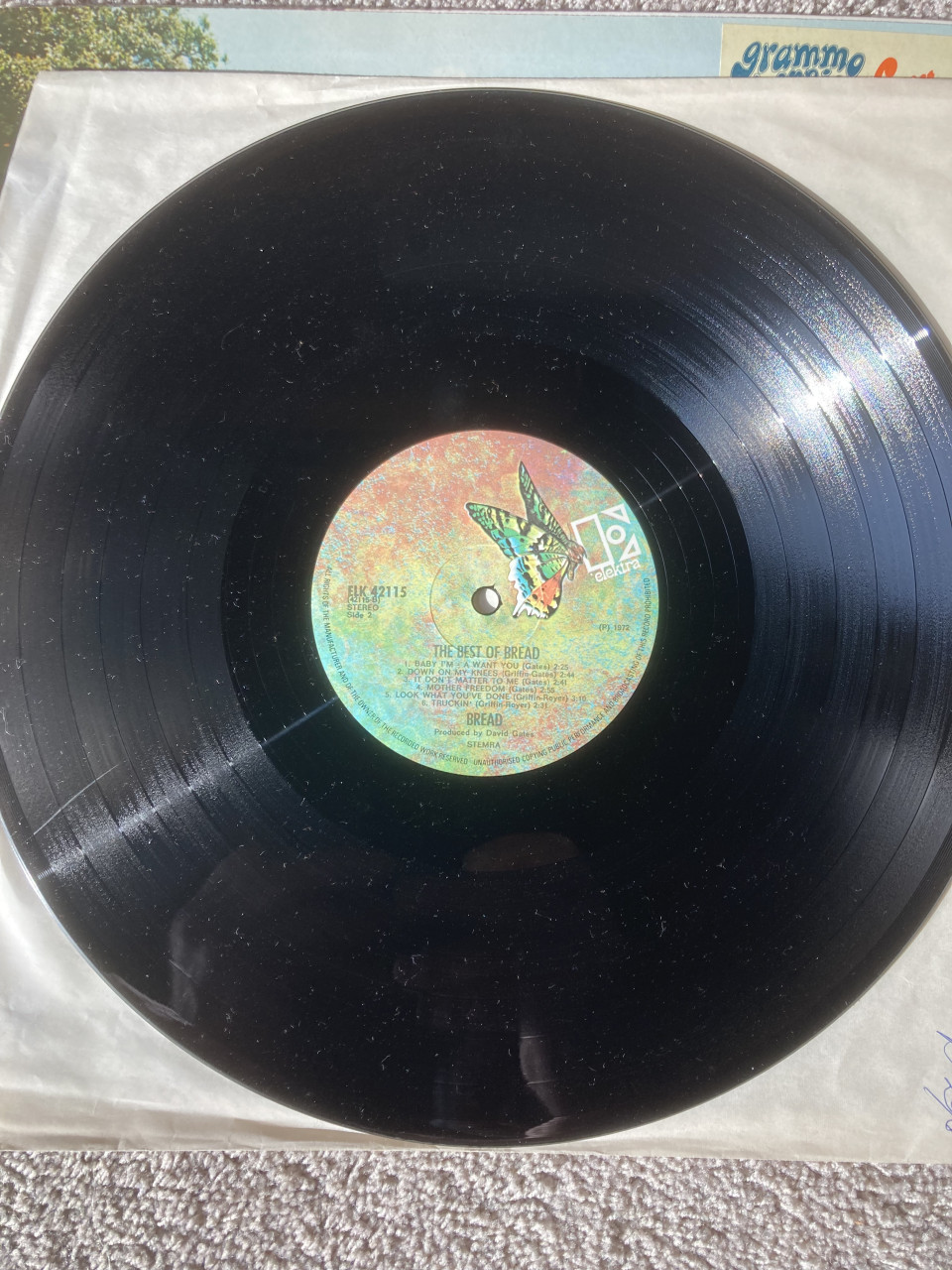 Vinyl LP Bread The best of Bread Elk 42115 1972