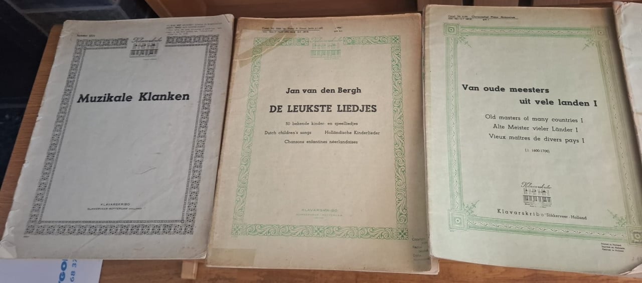 Klavarskribo boeken