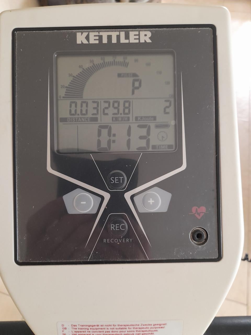 Kettler Hometrainer (in goede nette staat )