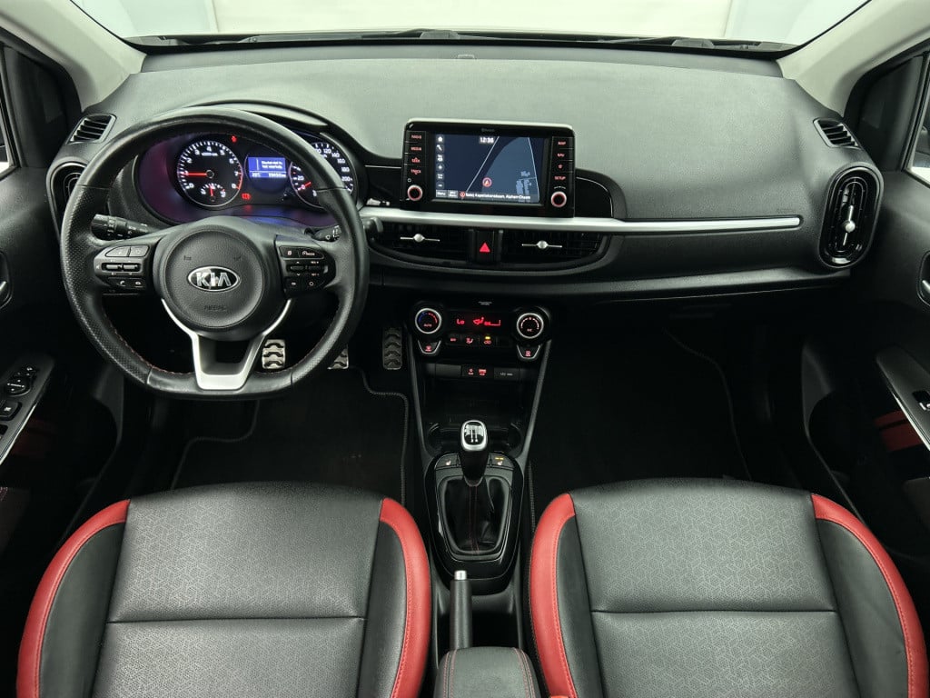 Kia Picanto 1.0 t-gdi gt-line | leder | navi | parkeercamera | stoelverwarm