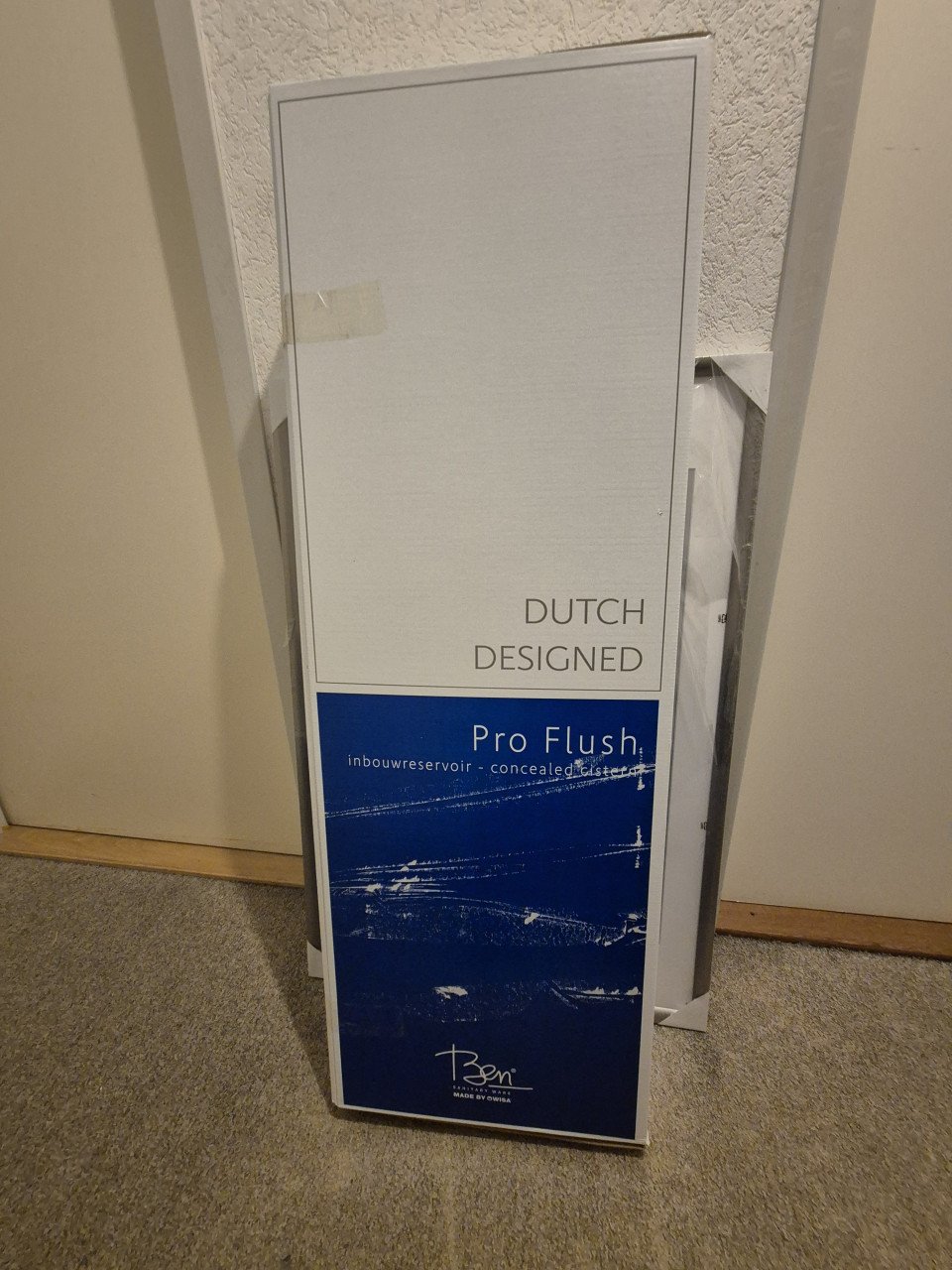 Nieuw in doos Ben Pro Flush inbouwreservoir+bedieningspaneel