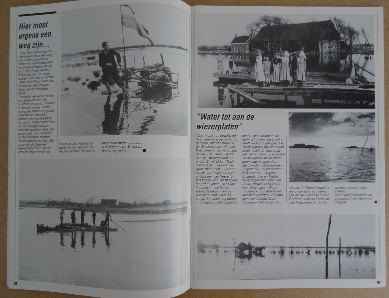 WATER ALS WAPEN - okt 44 - toen Walcheren Zee-land werd