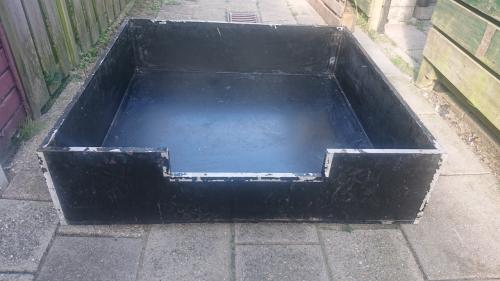 Werp kist 126 x 126 x32